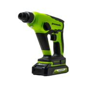 Перфоратор Greenworks GD24SDS1 патрон:SDS-plus уд.:1.2Дж аккум. (кейс в комплекте)