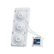Система водяного охлаждения Lian-Li HydroShift LCD 360S Soc-AM5/AM4/1700/1851 белый 4-pin 29.8dB Al+Cu LCD 330W Ret (G89.GHSLCD36SW.R0)