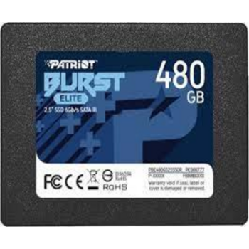 Твердотельный накопитель Patriot SSD BURST ELITE 480GB SATA3 2.5" R450/W320 TBW 200TB 3D NAND