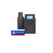 IP-телефон IP-телефон Flat-Phone C10: 2 SIP-аккаунта, 2 порта 10/100BASE-T (RJ-45), ЖК-дисплей, PoE, ТОРП