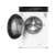 Стиральная машина Weissgauff WMD 61212 DC Inverter Steam класс: A+++ загр.фронтальная макс.:12кг (с сушкой) белый инвертер