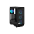 Корпус ПК без блока питания Корпус ПК без блока питания/ Case Fractal Design Meshify 2 Compact Lite RGB TG Light Tint, Midi-Tower, 4x120mm RGB, 2xUSB-A 3.2 ATX, mATX, mITX Black