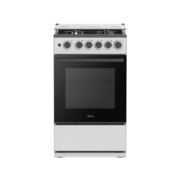 Плита Газовая Midea MFO-M4G20T0E(SL) серебристый/черный (стеклянная крышка) реш.чугун