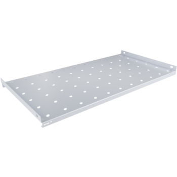 Полка стационарная NTSS NTSS-FSW-450 1U нагр.:20кг. 19" 450мм серый (упак.:1шт)