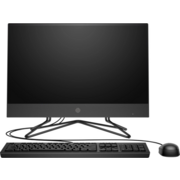 Моноблок HP 200 G4 21.5" Full HD i5 1235U (1.3) 16Gb SSD512Gb Iris Xe DVDRW CR FreeDOS GbitEth WiFi BT 65W клавиатура мышь Cam черный 1920x1080