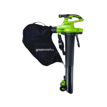 Воздуходувка-измельчитель Greenworks 2406907UG пит.:от аккум. зеленый