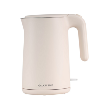 Чайник электрический Galaxy Line GL 0327 1.5л. 1800Вт пудровый корпус: металл/пластик (ГЛ0327ЛП)