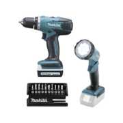 Дрель-шуруповерт Makita DF347DWLX1 аккум. патрон:быстрозажимной (кейс в комплекте)