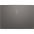 Ноутбук MSI Thin 15 B12UCX-1415AU Core i5 12450H 16Gb SSD512Gb NVIDIA GeForce RTX 2050 4Gb 15.6" IPS FHD (1920x1080) Windows 11 Home Multi Language grey WiFi BT Cam (9S7-16R831-1415)