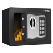 Сейф Deli ET510 170x170x230мм электронный/ключевой