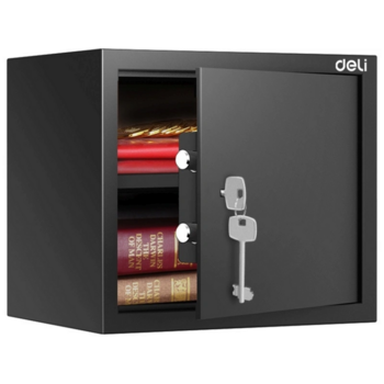 Сейф Deli Srock ET563 300x380x300мм ключевой