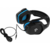 Наушники с микрофоном Logitech G431 черный/синий 2м мониторные оголовье (981-000772)