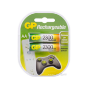 Перезаряжаемые аккумуляторы GP 230AAHC AA, емкость 2200 мАч - 2 шт. в клемшеле
