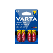 Батарейка AA Батарейка AA/ Батарейка Varta LONGLIFE MAX POWER (MAX TECH) LR6 AA BL4 Alkaline 1.5V (4706) (4/80/400) (4 шт.)