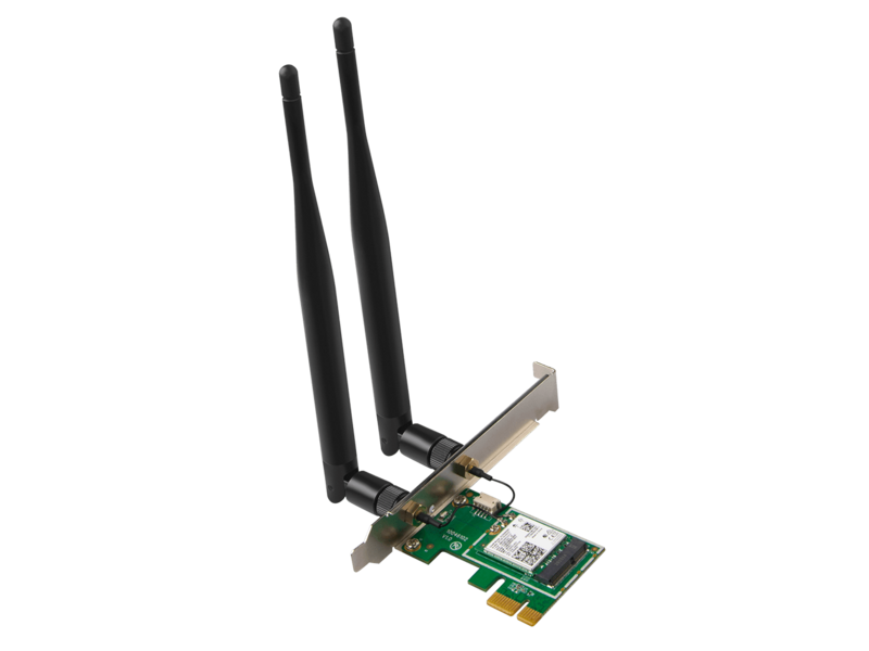 TENDA E30 PCI-e Wi-Fi-адаптер стандарта AX3000 две внешние антенны 5dBi c Bluetooth 5.0