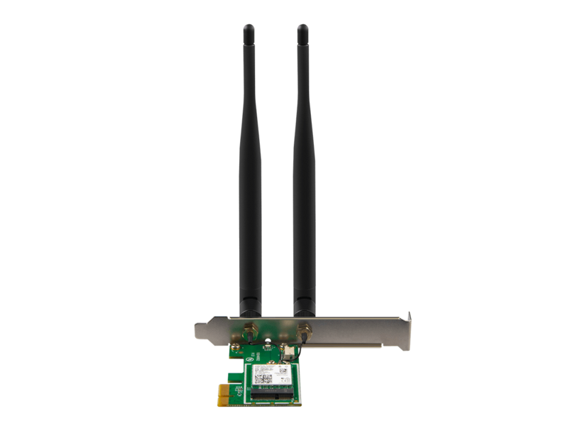TENDA E30 PCI-e Wi-Fi-адаптер стандарта AX3000 две внешние антенны 5dBi c Bluetooth 5.0