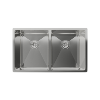 Кухонная мойка RIVELATO Rivelato Rinox 7444 U2 Мойка нерж.сталь 2 чаши 740*440*200 мм, монтаж: универсальный, материал: нержавеющая сталь, цвет: нержавеющая сталь