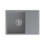 Кухонная мойка GRANFEST URBAN 668L dark gray 1-чаша+крыло 680*490мм, монтаж: врезной, материал: кварц, цвет: темно-серый