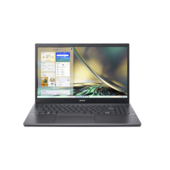 Ноутбук Ноутбук/ ACER Aspire5 A515-57-5704 15.6"(1920x1080 (матовый) IPS)/Intel Core i5 12450H(2Ghz)/16384Mb/512PCISSDGb/noDVD/Int:Intel HD/Cam/BT/WiFi/50WHr/war 1y/1.76kg/Iron/Win11Pro