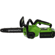 Цепная пила Greenworks G40CS30K2 аккум. дл.шины:12" (30cm) 1аккум. 4Ач ЗУ (2007807UB)