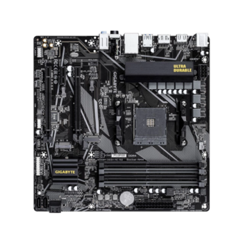 Материнская плата Gigabyte B550M DS3H AC R2 Soc-AM4 AMD B550 4xDDR4 mATX AC`97 8ch(7.1) GbLAN RAID+HDMI+DP