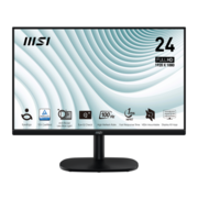 Монитор MSI PRO MP245V 23,8" 16:9 FHD(1920x1080) VA Flat,1ms(MPRT),4000:1,100M:1,300nit,178/178,HDMI 1.4,VGA(D-Sub),Tilt,VESA,100Hz,Black,1y war-ty