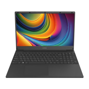 Ноутбук Digma EVE A5820 Ryzen 3 3200U 8Gb SSD512Gb AMD Radeon Graphics 15.6" IPS FHD (1920x1080) Windows 11 Pro black WiFi BT Cam 4500mAh (DN15R3-8DXW03)