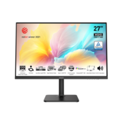 Монитор MSI Modern MD272QXP 27" 16:9 WQHD(2560x1440) IPS Flat,1ms(MPRT),HDR 400,1000:1,100M:1,400nit,178/178,HDMI,DP,2xUSB Type-A,USB Type-B,USB Type-C,Speaker,Tilt,Swivel,Height,Pivot,100Hz,Black,1y war-ty