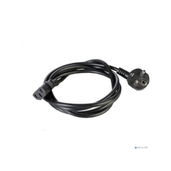 Шнур питания Rem R-10-CORD-C13-S-5 C13-Schuko проводник.:3x1мм2 5м 220В 10А (упак.:1шт) черный
