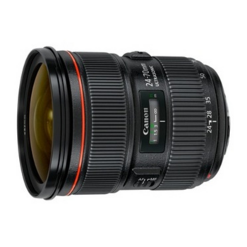 Объектив Canon EF IS USM (6313B005) 24-70мм f/4L черный