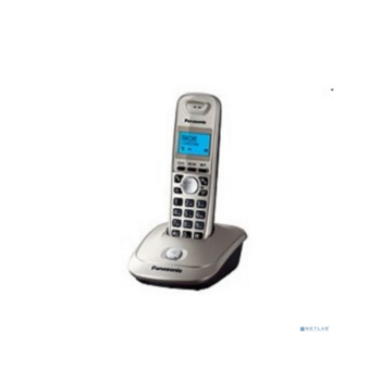 Р/Телефон Dect Panasonic KX-TG2511RUN платиновый/черный АОН