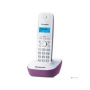 Р/Телефон Dect Panasonic KX-TG1611RUF фиолетовый/белый АОН