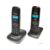 Р/Телефон Dect Panasonic KX-TG1612RUH темно-серый (труб. в компл.:2шт) АОН