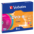Verbatim Диски DVD-R Verbatim 16-x, 4.7 Gb (Color, Slim Case, 5 шт) (43557)