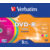 Verbatim Диски DVD-R Verbatim 16-x, 4.7 Gb (Color, Slim Case, 5 шт) (43557)