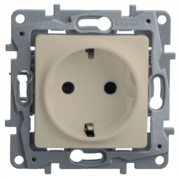 Legrand 672321 Розетка 2К+З - немецкий стандарт - 16 А - 250 В~ - Etika - слоновая кость