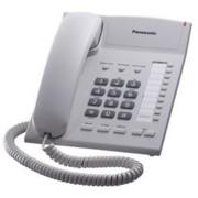 Телефон Panasonic KX-TS2382RUW (белый) {индикатор вызова,повторный набор последнего номера,4 уровня громкости звонка}