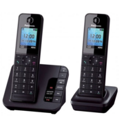 Беспроводной телефон DECT Panasonic Беспроводной телефон DECT Panasonic/ Цветной, АОН, автоответчик, доп.трубка в комплекте,черный