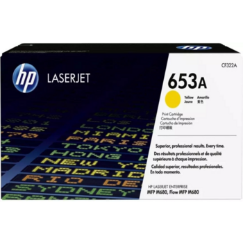 Картридж лазерный HP 653A CF322AC желтый (16000стр.) для HP CLJ Ent M651n/M651dn/M651xh/M680dn/M680f