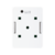 Розетка Lanmaster TWT-SM1-45-WHRJ45 1 кат.5E бел. (упак.:1шт)