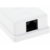 Розетка Lanmaster TWT-SM1-45-WHRJ45 1 кат.5E бел. (упак.:1шт)