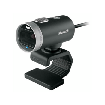Microsoft LifeCam Cinema for Business { USB 2.0, 1280x720, 5Mpix foto, автофокус, Mic, Black/Silver } [6CH-00002]