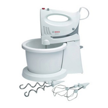 BOSCH MFQ3555 Миксер стационарный, пластик, 350 Вт, белый
