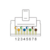 Коннектор Lanmaster (TWT-PL45/S-8P8C-6) STP кат.6 RJ45 (упак.:100шт)