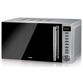 BBK 20MWG-733T/BS-M (B/S) Микроволновая печь, 20 л, 800 Вт, черный/серебро