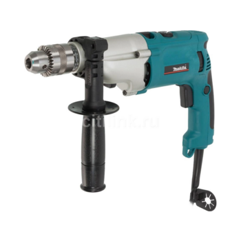 Дрель ударная Makita HP2070 1010Вт патрон:кулачковый реверс (кейс в комплекте)