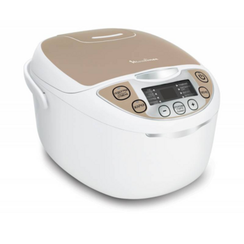 Мультиварка Moulinex MK706A32 5л 750Вт белый/бежевый