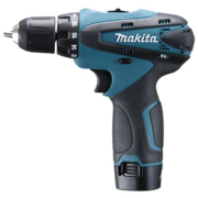 Makita DF330DWE Дрель аккумуляторная [DF330DWE] {10.8В,2х1.3Ач Li-ion,БЗП-10мм,0-3501300обм,2414Нм,1кг,чем}