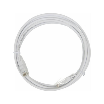 Патч-корд Lanmaster TWT-45-45-2.0-WH UTP RJ-45 вил.-вилка RJ-45 кат.5E 2м белый ПВХ (уп.:1шт)