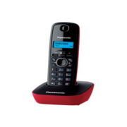 Р/Телефон Dect Panasonic KX-TG1611RUR красный/черный АОН